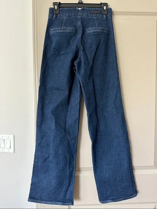 PAIGE Sasha High-Rise Wide Leg Women's Jeans - Edinburgh - Picture 6 of 6